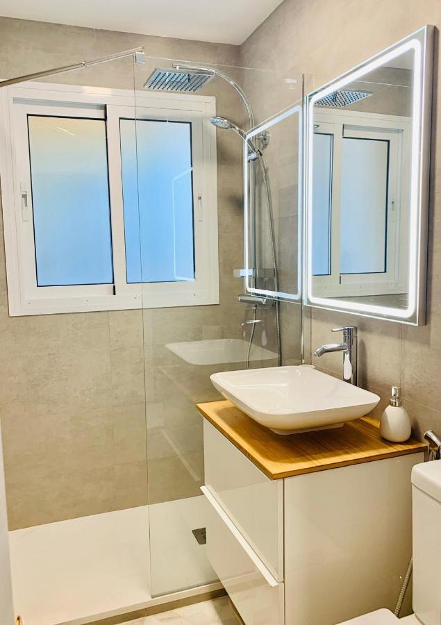 Shiny Studio With Pool & Carihuela Beach At 500M 토레몰리노스 외부 사진