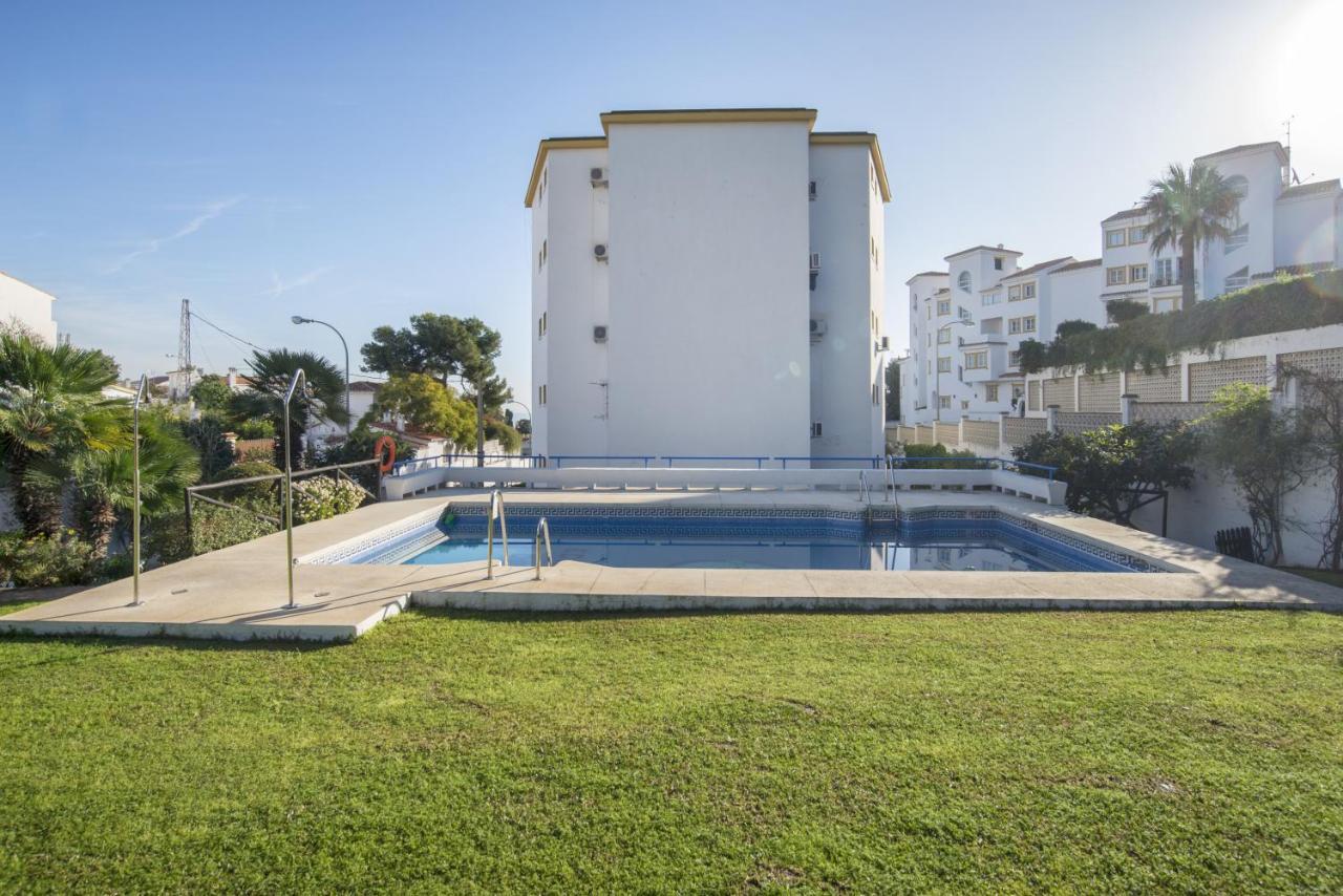Shiny Studio With Pool & Carihuela Beach At 500M 토레몰리노스 외부 사진