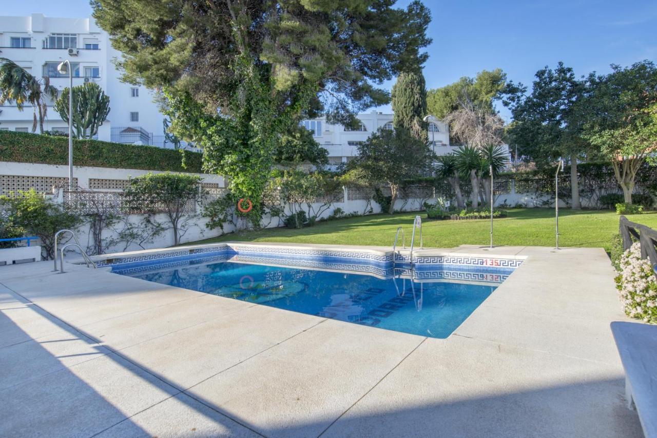 Shiny Studio With Pool & Carihuela Beach At 500M 토레몰리노스 외부 사진